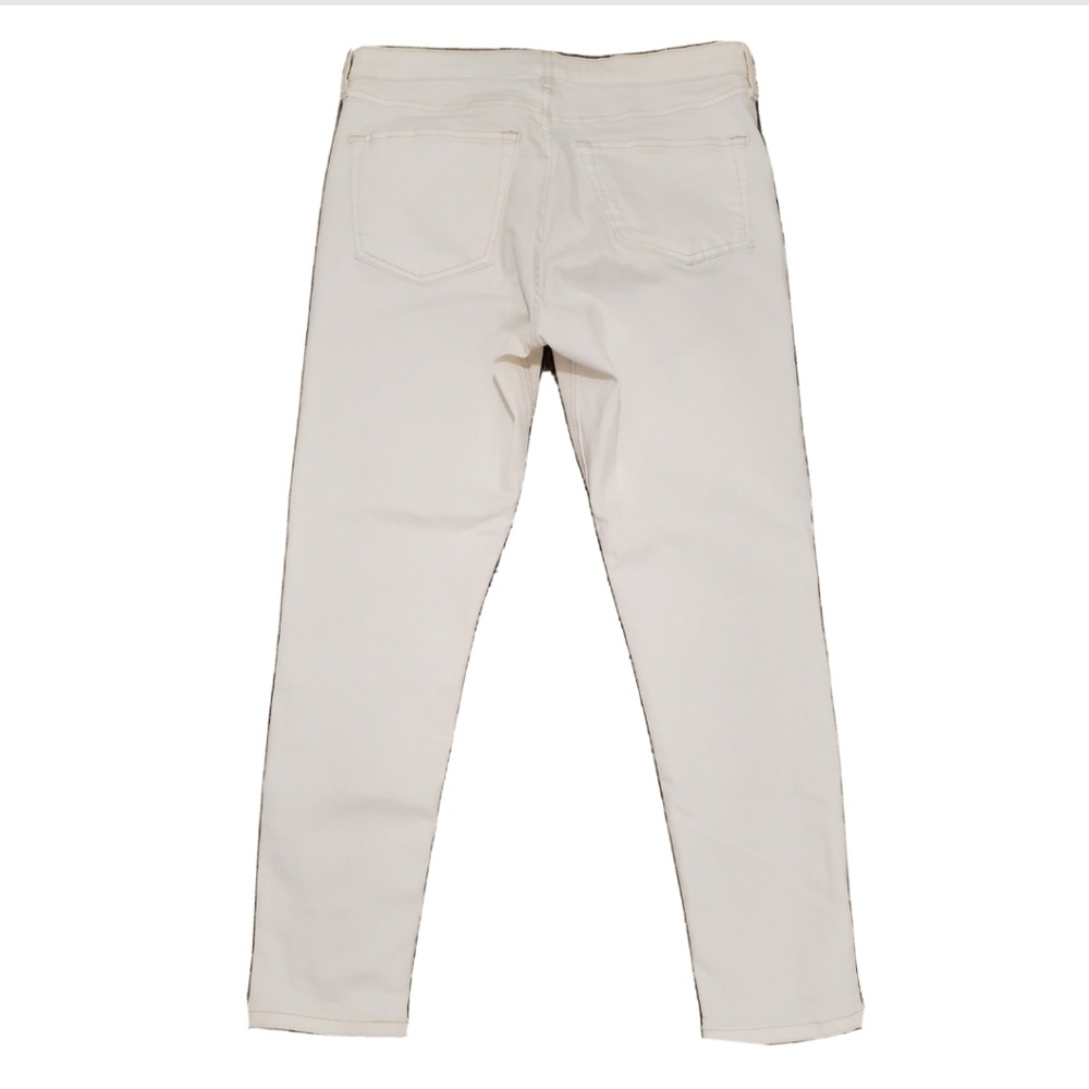 NEW Topshop Off White Jamie High Waist Skinny Jeans - Picture 3 of 5